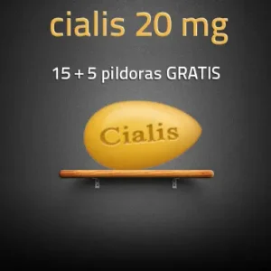 Cialis 20mg Tadalafil 20 pastillas para tratar la disfunción eréctil con envío discreto y rápido