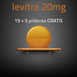 Levitra 20mg Vardenafilo 20 pastillas para tratar la disfunción eréctil con envío discreto y rápido